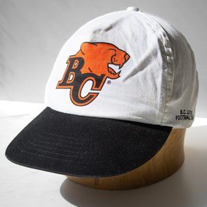 Vintage 90s BC Lions Football Team Snapback Hat BC Place Stadium CFL Canada